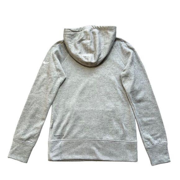 🔃Nike New England Patriots Gray Long Sleeve Hoodie Sweatshirt - Picture 2 of 7